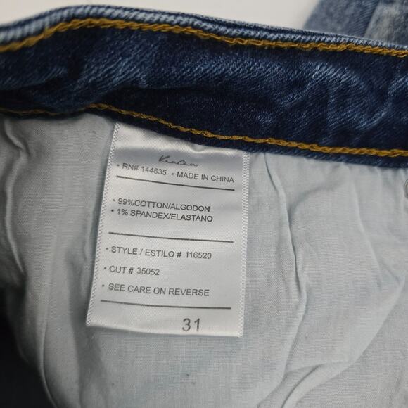 Kancan Vintage High Rise Medium Tint Boyfriend Jean 31 womens 5786 - Picture 10 of 11
